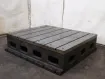 Aufspannplatte mit T-Nuten aus Stahlguß-Grauguß - Nutenplatte
