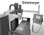 Kreuzbettfräsmaschine mit HEIDENHAIN CNC – Steuerung iTNC620