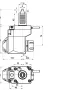 VDI 30, winkliger & versetzter Werkzeughalter, Kupplung DIN 1809, mit Innenkühlung