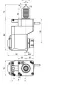VDI 40, winkliger & versetzter Werkzeughalter, Kupplung DIN 1809, ohne Innenkühlung