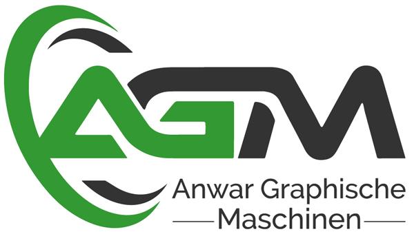 Logo: AGM Anwar Graphische Maschinen