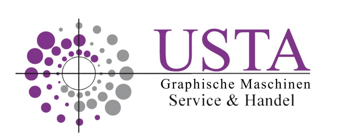Logo: USTA -Graphische Maschinen  Service & Handel